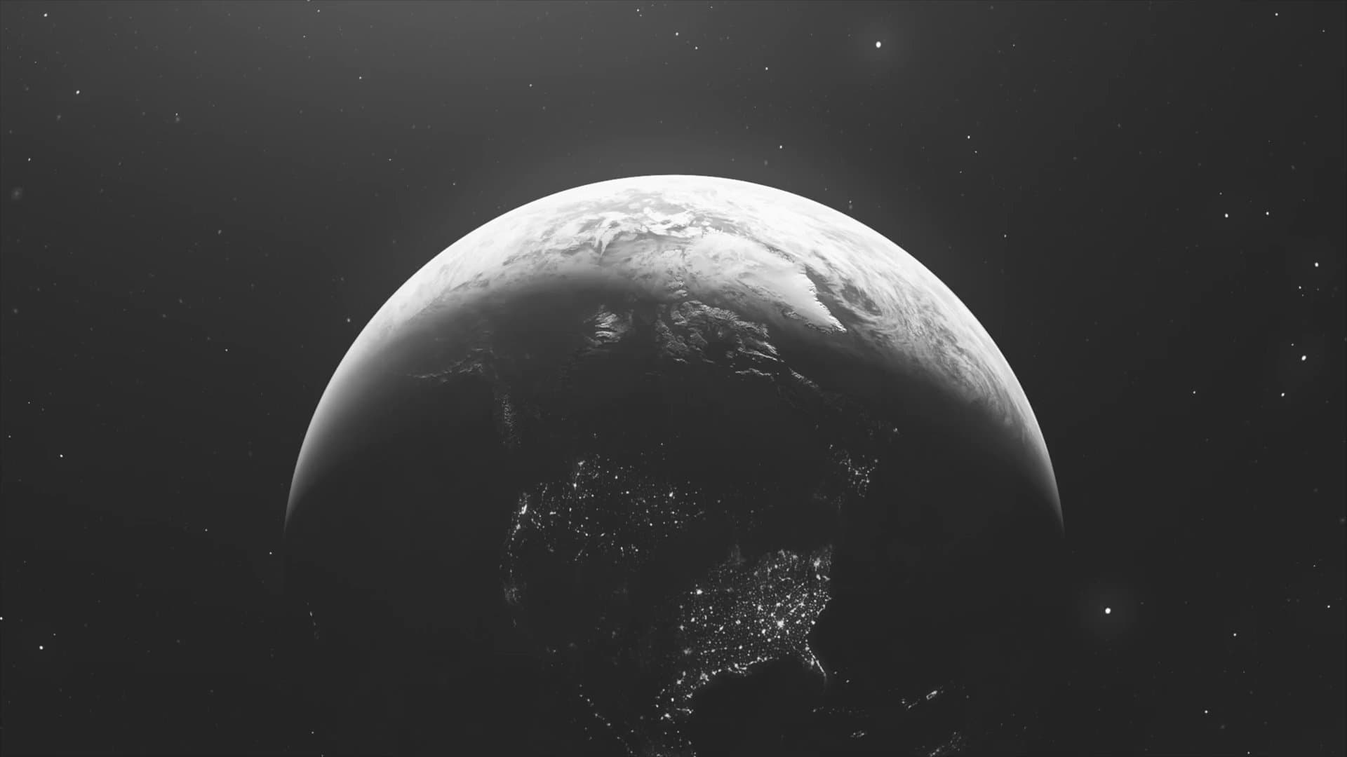 Satellite view of agricultural fields